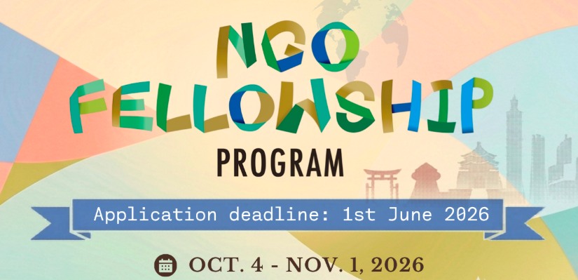 Taiwan NGO Fellowship Program 2026 (Fully Funded Fellowship in Taiwan for NGO Leaders)