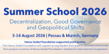 Summer School 2026 in Germany (Fully Funded by Hanns Seidel Foundation – Passau & Munich)