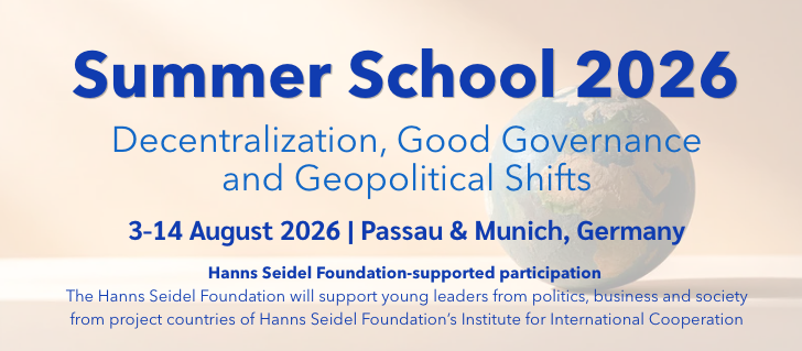 Summer School 2026 in Germany (Fully Funded by Hanns Seidel Foundation – Passau & Munich)
