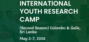 International Youth Research Camp 2026 in Sri Lanka (IYRC – Research & Networking Program)