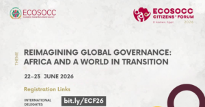 ECOSOCC Citizens Forum 2026 in Egypt